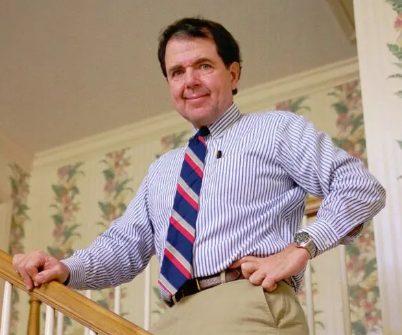 Portrait of author Thomas Stanley